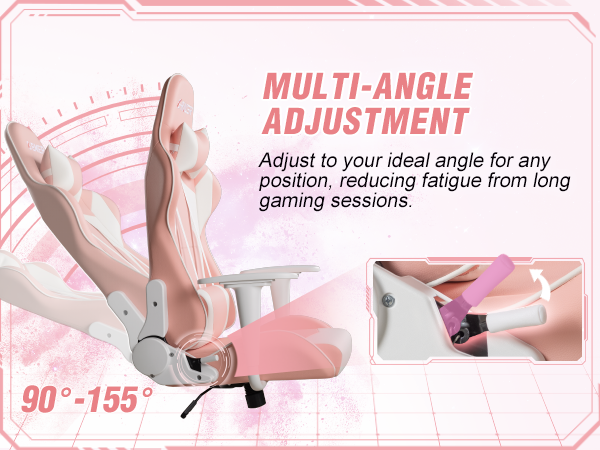 pink game chair