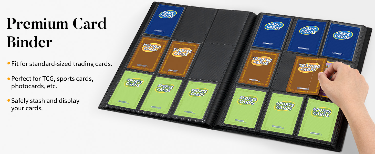trading card binder