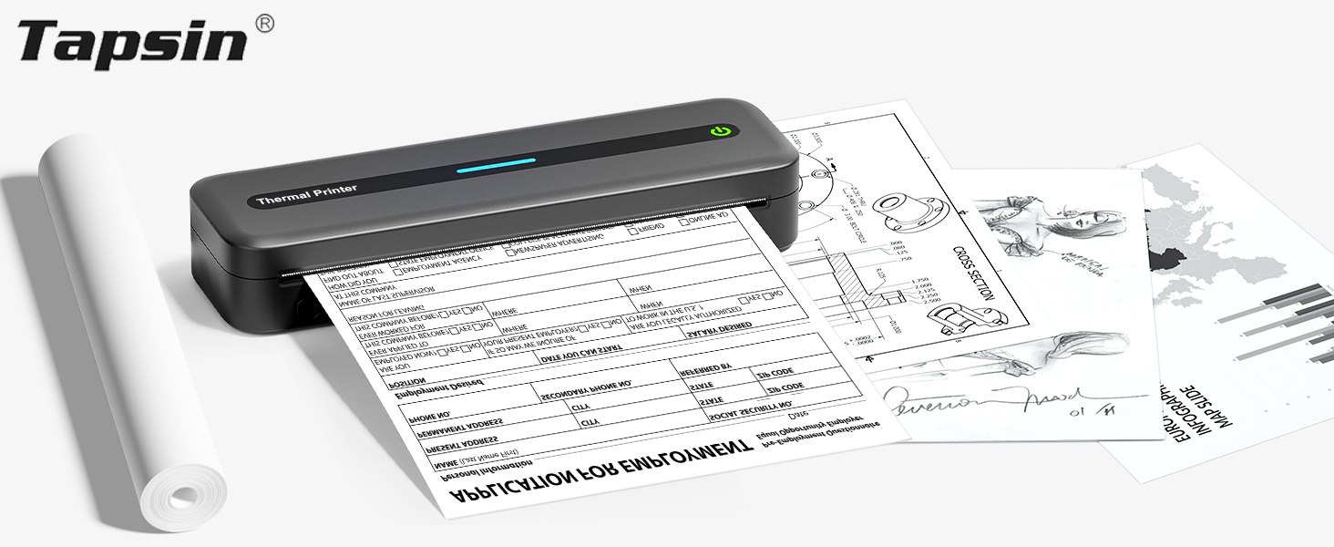 thermal paper 8.5 x 11