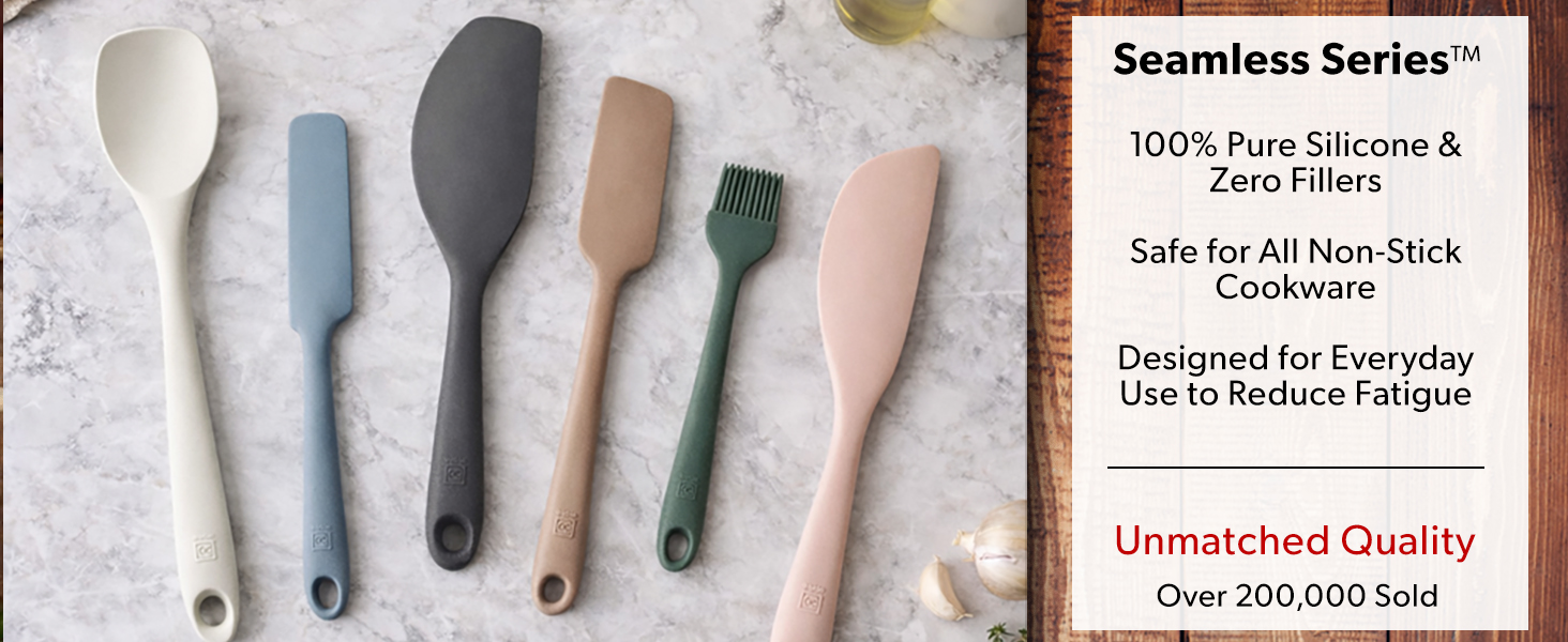 di oro seamless series 6 piece spatula set