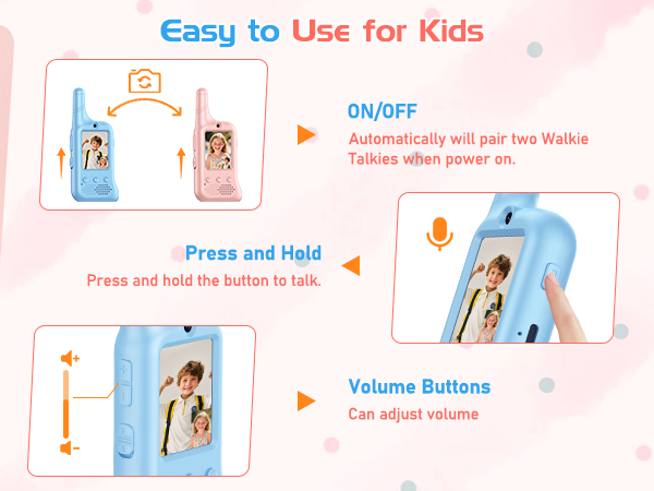 Video Walkie Talkies for Kids