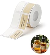 NIIMBOT M2/M3 Self-Laminating Label Sticker 0.79''×1.57'' for Small Business Home Essential Oils ...