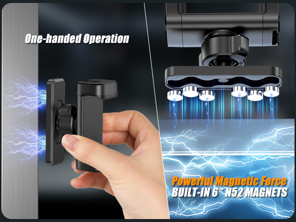 Gym Magnetic Phone Holder