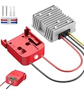18V to 12V Step Down Converter Compatible with Milwaukee 18V Battery, DC Voltage Regulator 12V 20...