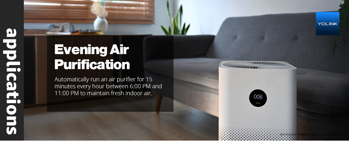 Evening Air Purification 