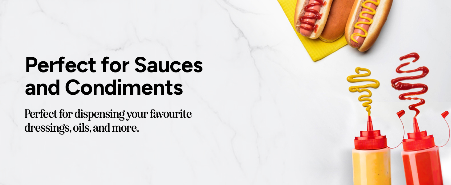 Condiment Squeeze Bottles