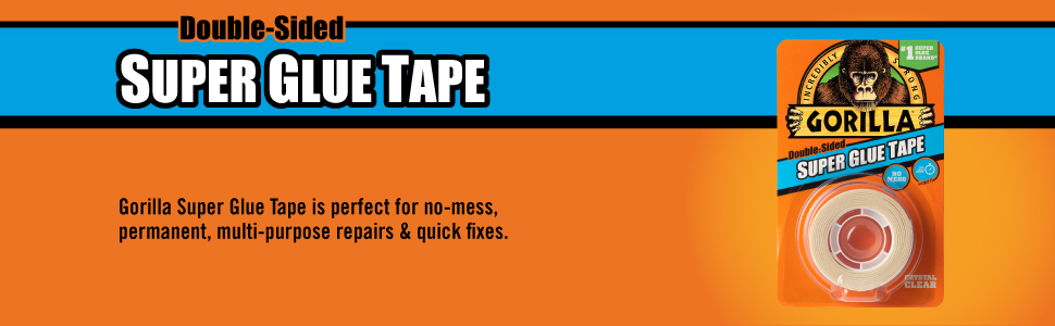Gorilla Double-Sided Super Glue Tape