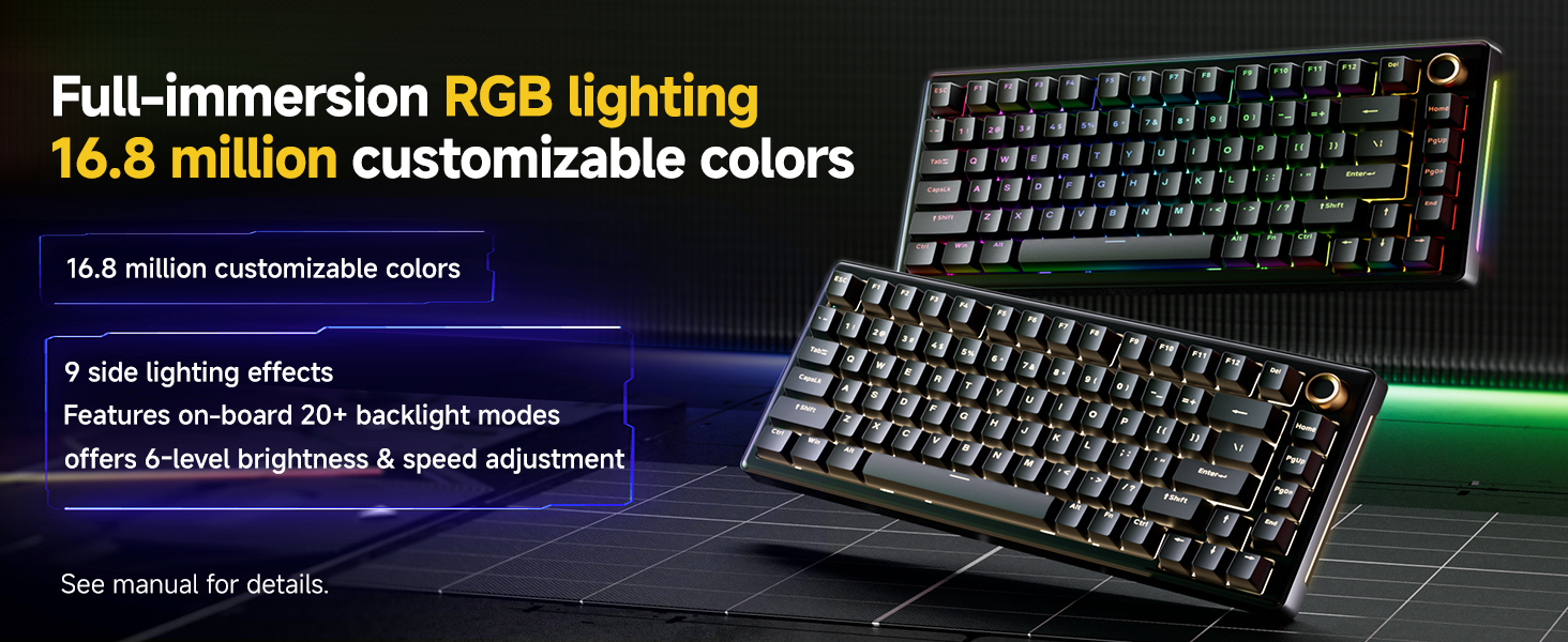 75% RGB Mechanical Gaming Keyboard