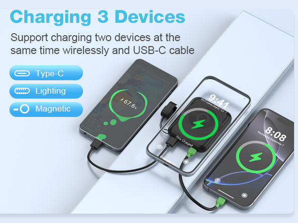 Charging 3 Devices