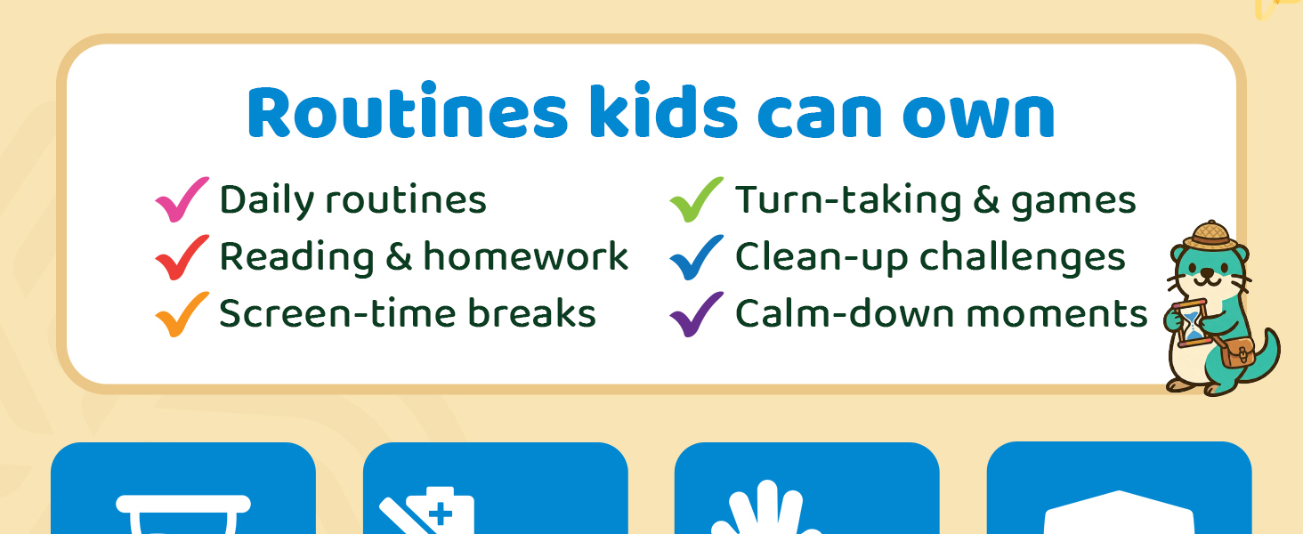Routines kids can own