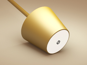 coated gold finish
