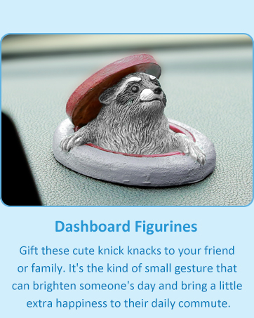 raccoon figurines