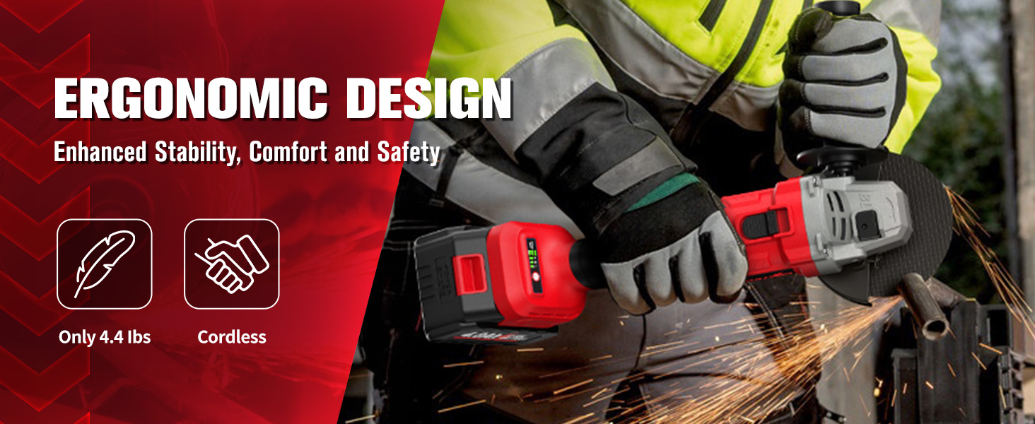 variable speed angle grinder