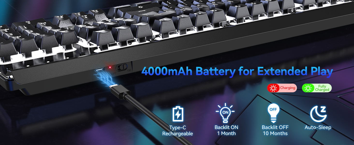 wireless gaming keyboard