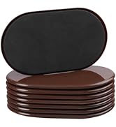 8PCS Furniture Sliders, 9-1/2" X 5-3/4" Large Furniture Movers Sliders, Reusable Sliders for Furn...