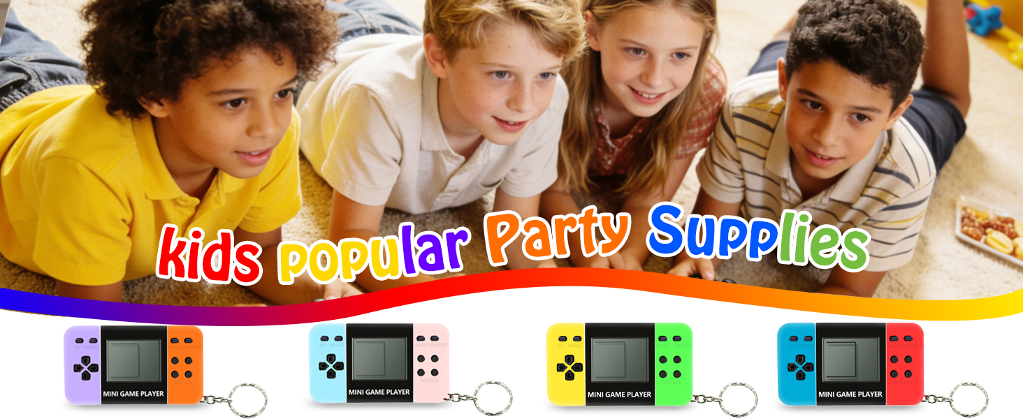 video game party favors gamer party favors game console mini games for kids game prizes