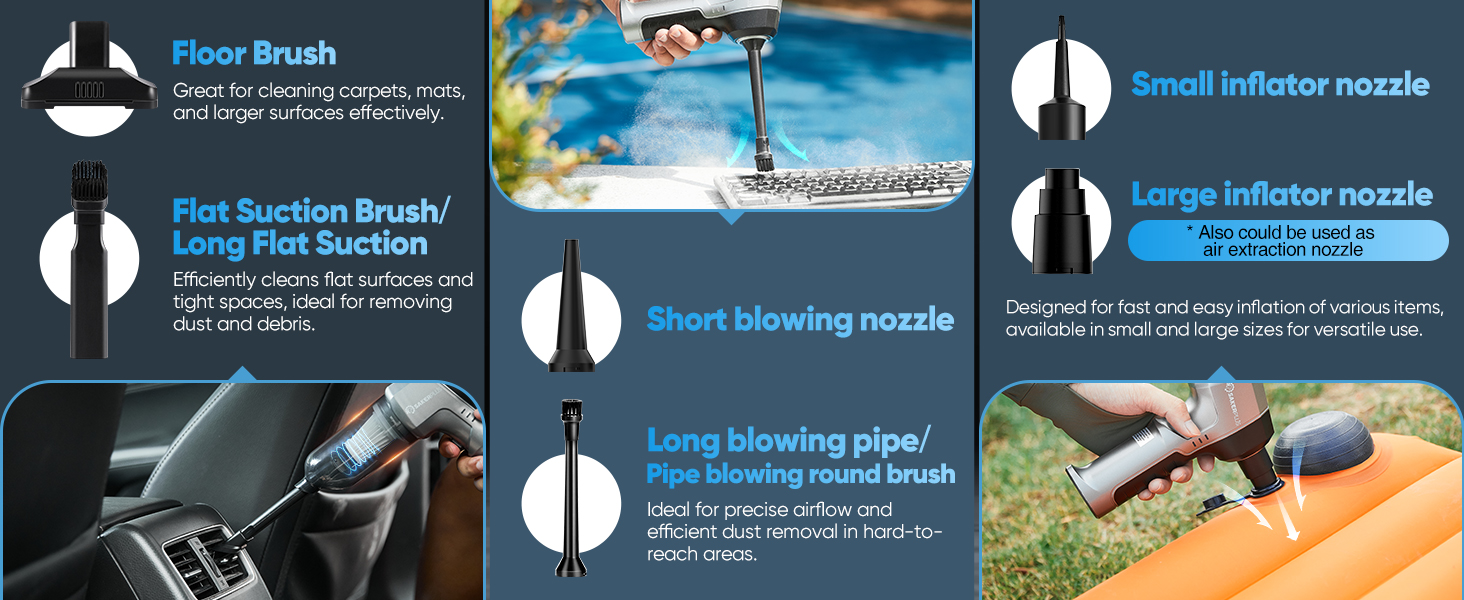 multiple accessories