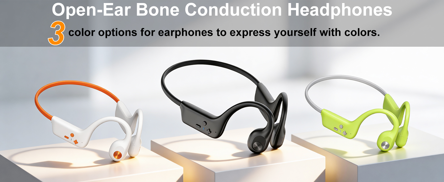 Open-Ear Bone Conduction Headphones