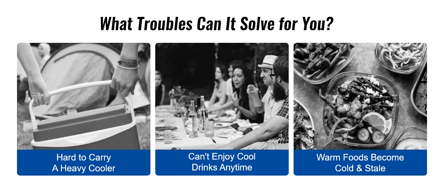 cooler for foods and drinks