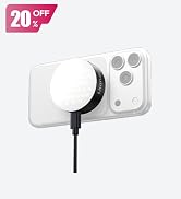 ULANZI MFL01 Magnetic Phone Camera Flash, 2-in-1 3000 Flashes Speedlite &amp; Selfie Light for iPhone...