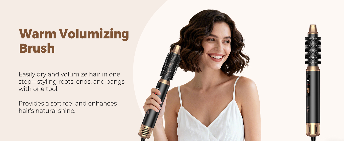 Ukliss 6 in 1 Hair Dryer Brush