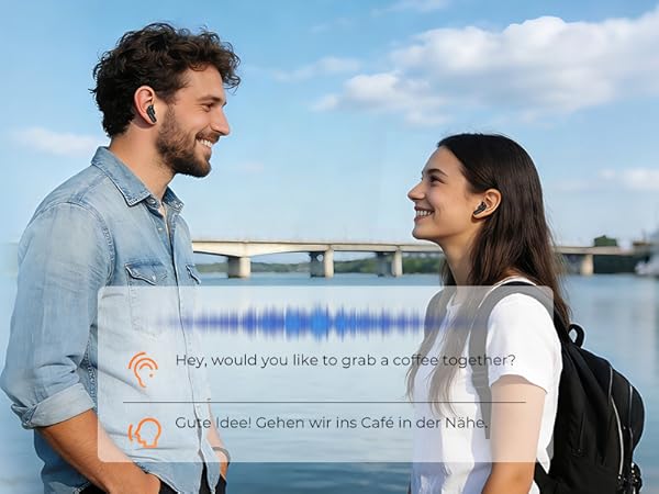 AI Language Translator Earbuds