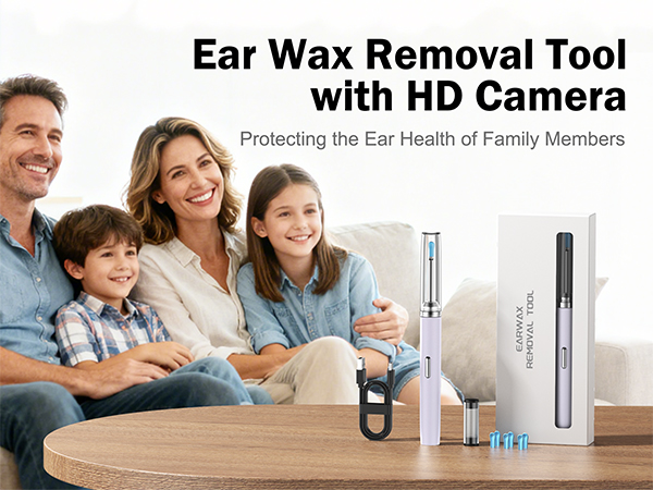 ear wax removal tool with camera