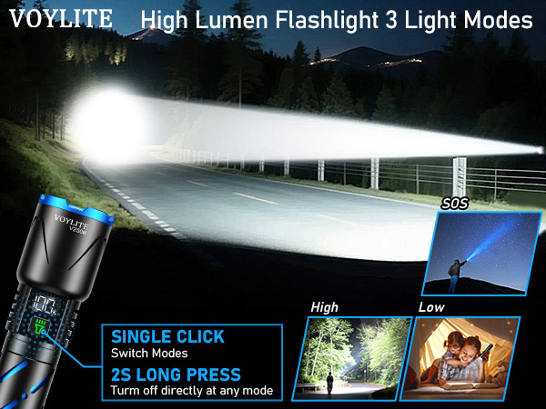 super bright flashlight