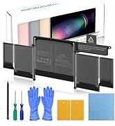 pengguo Battery for MacBook Pro 13 Inch Retina A1502 (Mid 2014 Early 2015 Late 2013), Laptop Batt...