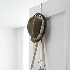 Over-the-Door Vertical Hooks displayed in a modern home