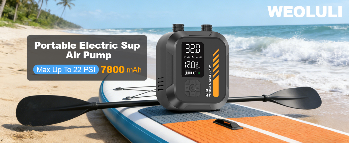 paddle board pump