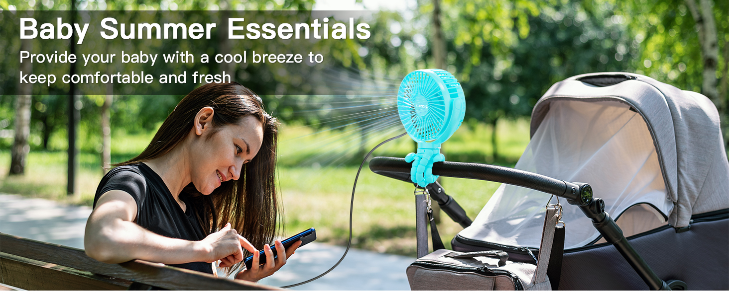 Stroller Fan