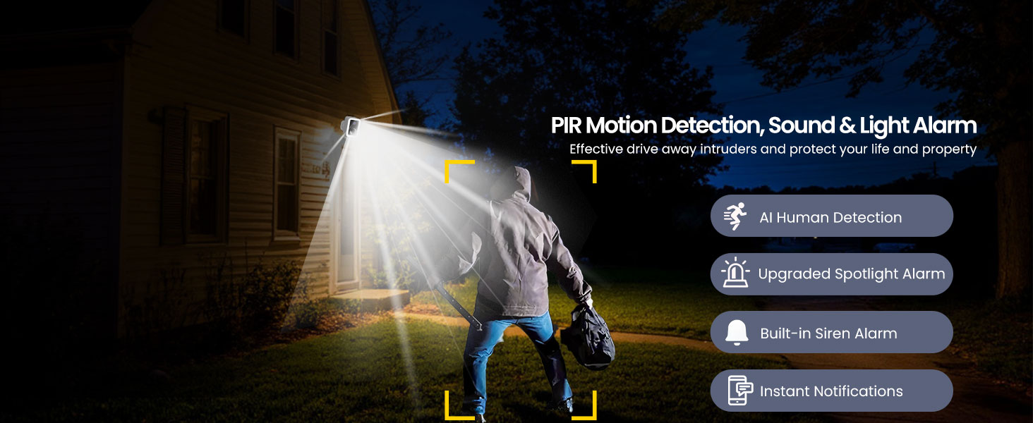 Integrated spotlight and siren