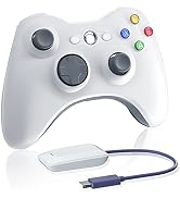 Wireless Controller for Xbox 360, 2.4GHZ Gamepad Joystick Controller Remote for PC Windows 7,8,10...