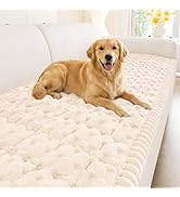 Smiry Couch Covers for Dogs Washable, Non Slip Fuzzy Pet Couch Covers for Sofa, Soft Thick Sofa S...