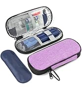 BLK8IGHT Insulin Pen Cooler Travel Case with 2 Reusable TSA Approved Ice Packs, Diabetic Medicati...