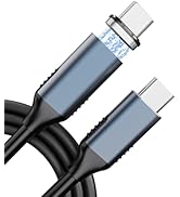 3C'S 100W for Thunderbolt 3 Magnetic Cable 5FT (20Gbps) - Fast Charging, Ultra-High Speed Data Tr...