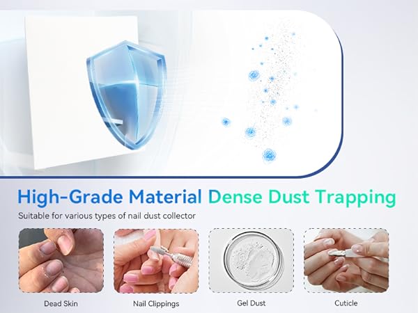 Nail Dust Collector Filter Paper
