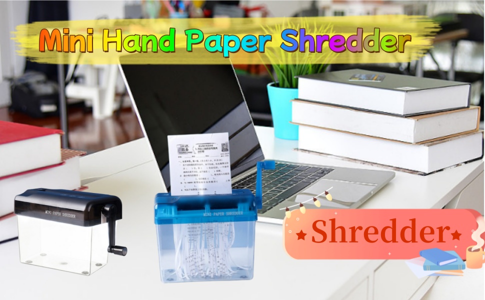 mini paper shredder A5 shredder small paper shredder shredders for home use