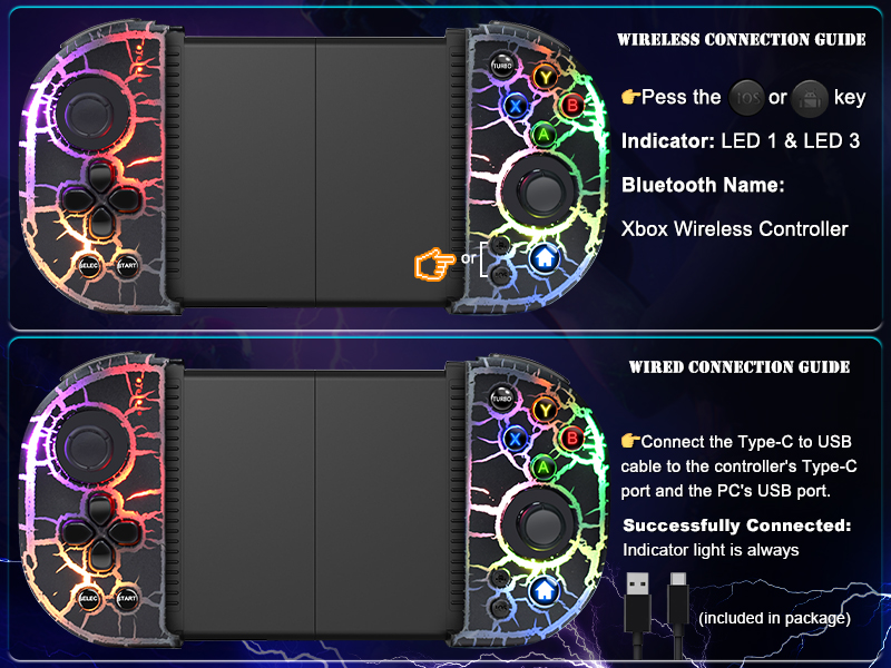 wireless game joystick