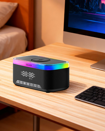 alarm clocks for bedrooms with phone charger