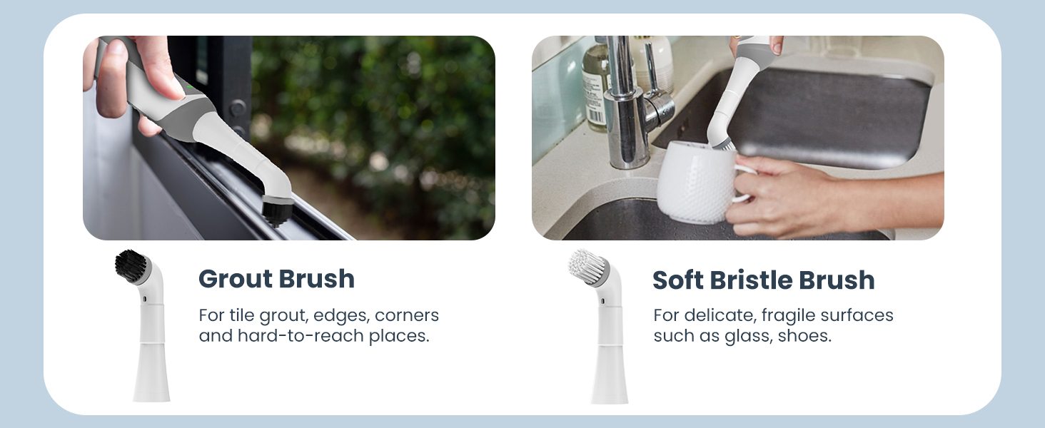 Replacement brush heads