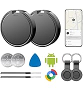 Air Tags for Android,Air Tags-2 Pack Android,Air Tracker Tags with 2 Case,2 Year Battery Life,Goo...