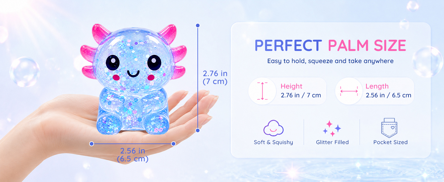 Soft Squeeze Sensory Toy for Kids Adults