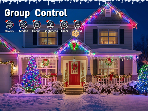 led christmas tree lights