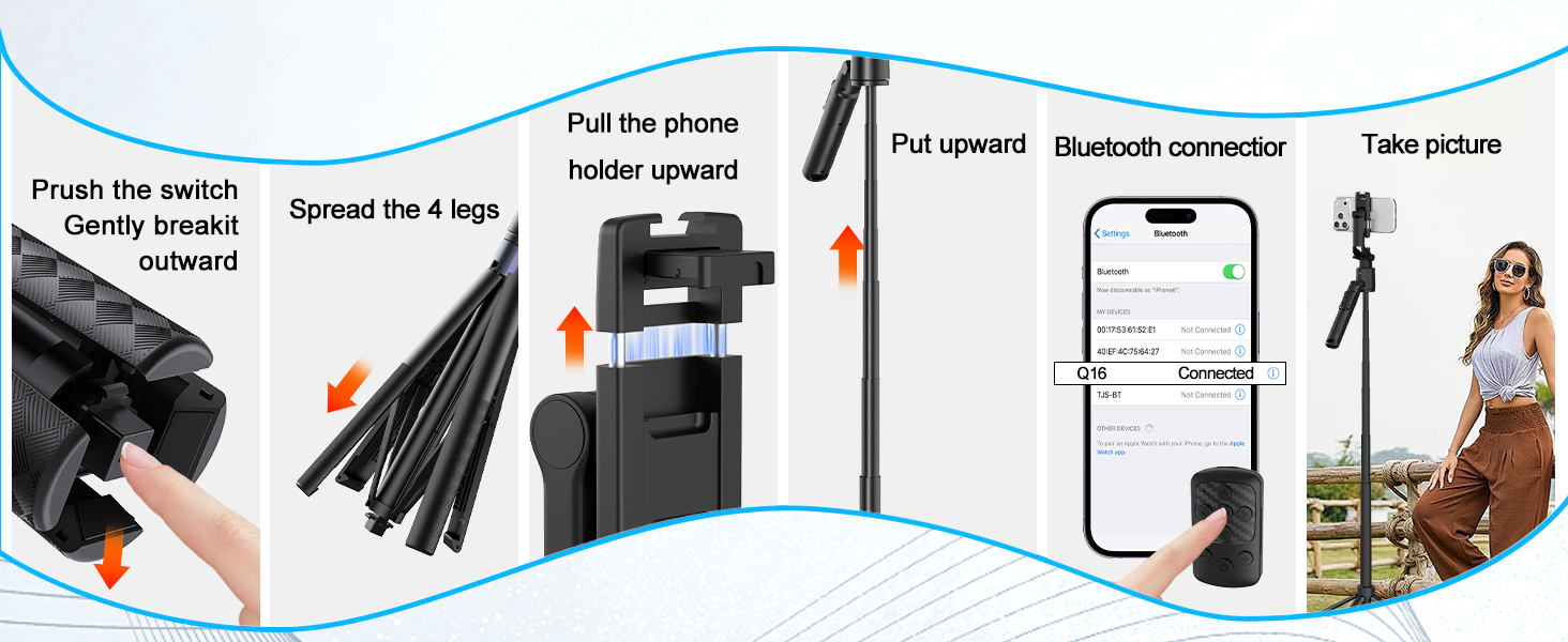 Auto Face Tracking Gimbal Tripod