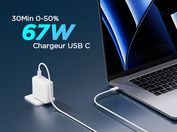 Charger for MacBook Air MacBook Pro 13 14 15 16 inch, M1 M2 M3 M4