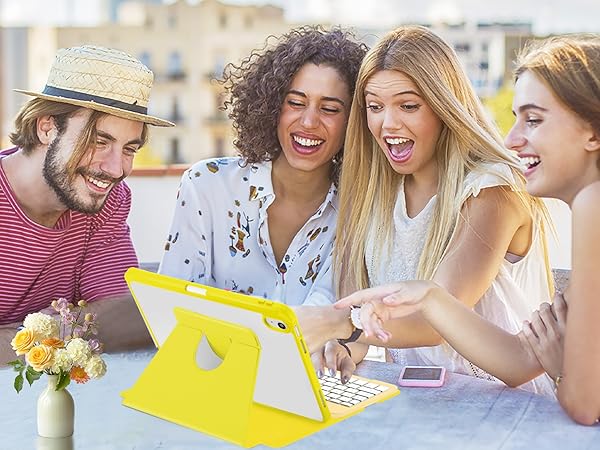 ipad case with keyboard Mouse 10th generation