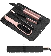 WRORUNER Oversize Silicone Heat Resistant Mat for Curling Irons, Flat Irons, Hair Straighteners a...
