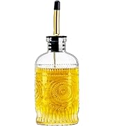 gegewawa Olive Oil Dispenser Bottle for Kitchen with Metal Spout, Glass Oil Bottles 7OZ, Elegant ...